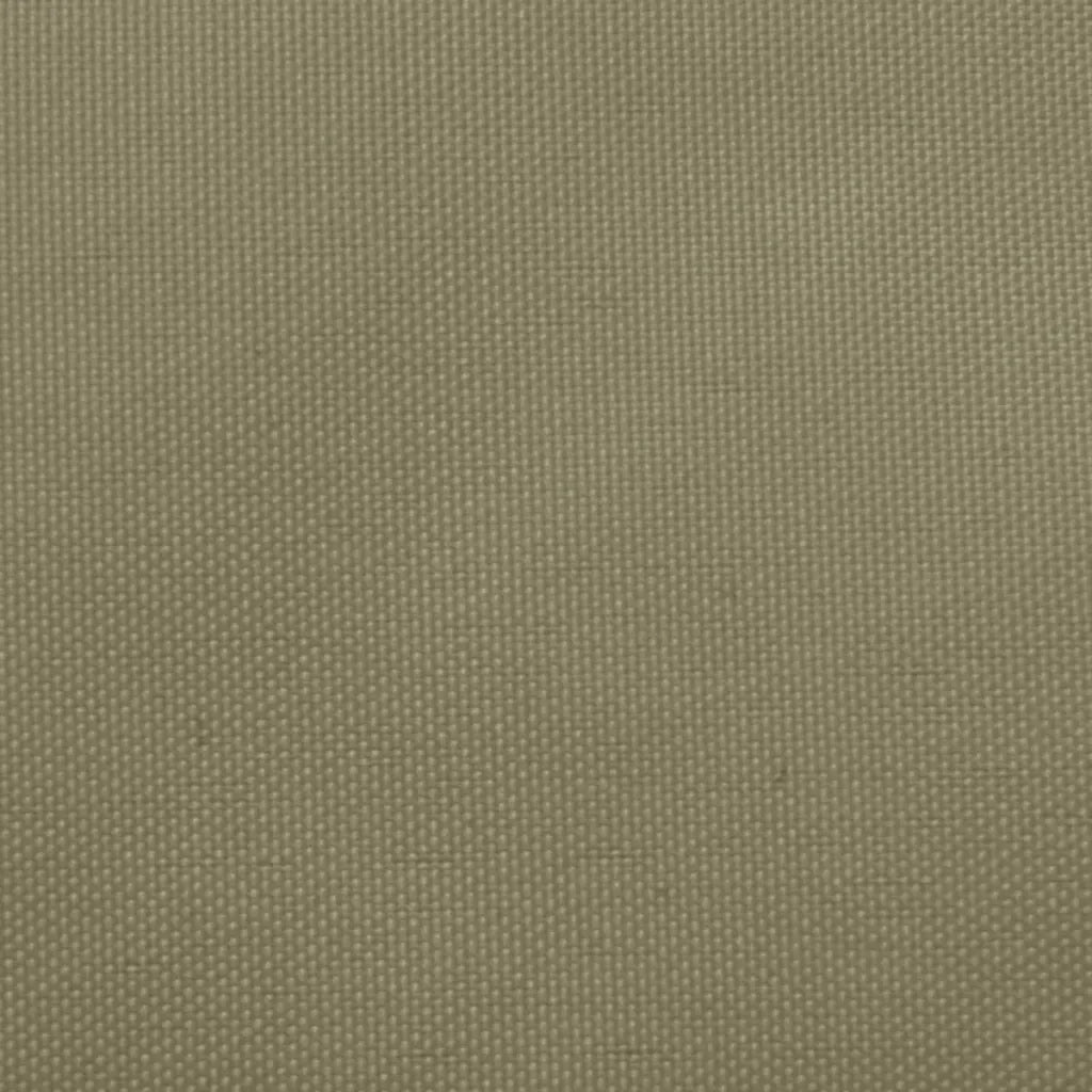 Vela Ombreggiante-Parasole a vela in Tela Oxford a Trapezio 2/4x3 m Beige