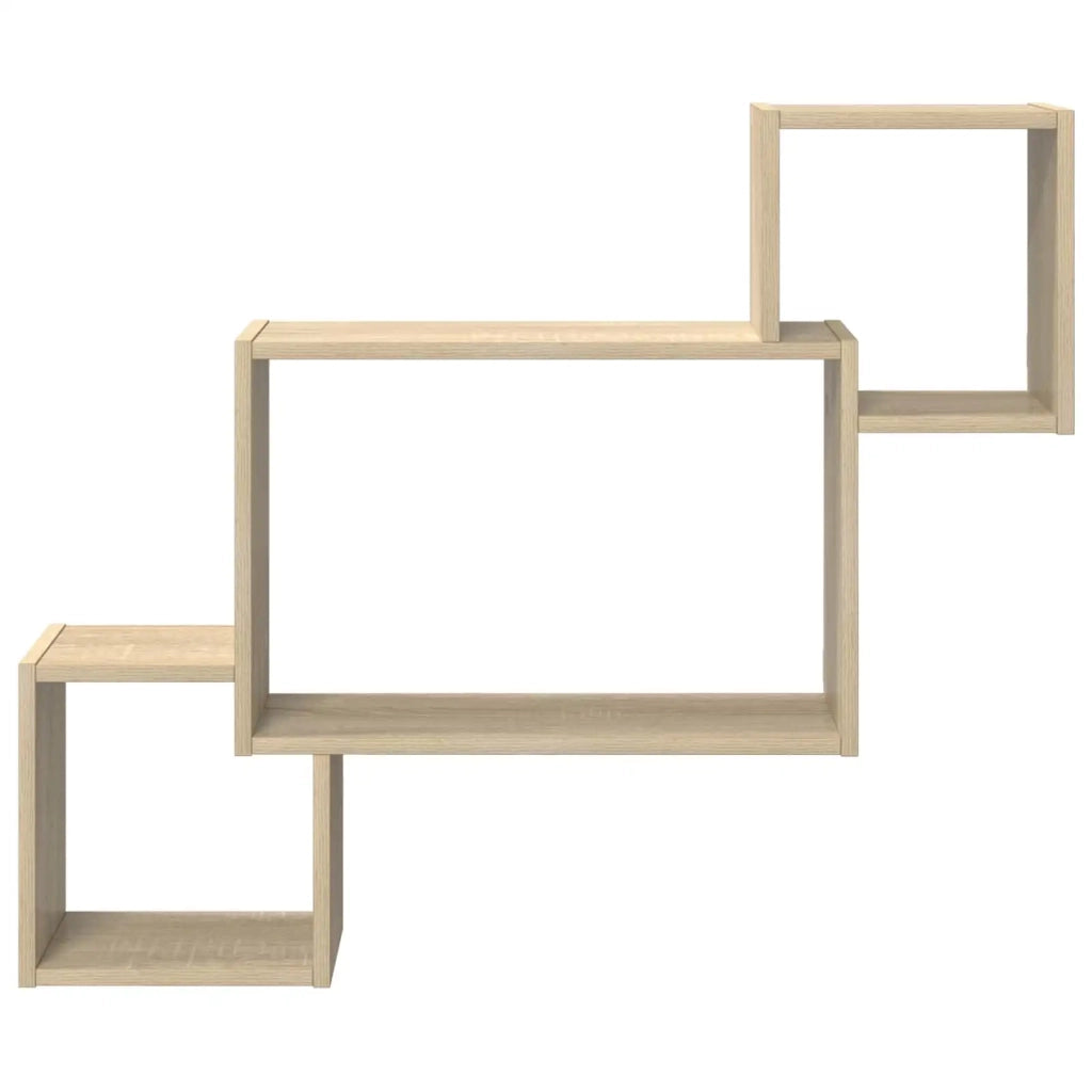 Scaffale da parete A parete Marrone 91,5 x 15 x 76 cm 8012118