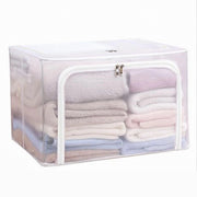 Trade Shop - Box Scatola Salvaspazio Portatutto Vestiti Armadio Organizer 40x30x20 Cm 59980 -
