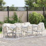 Telone Trasparente con Occhielli 2x4 m in Polietilene 4018505