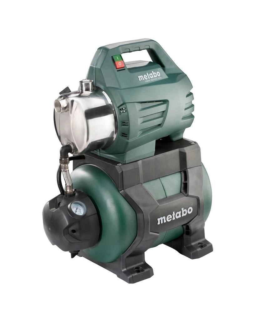 Metabo 600972000 HWW 4500-25 Inox Pompa Domestica Automatica 1300 W 4500 l-h 4.8 bar colore Acciaio Inox