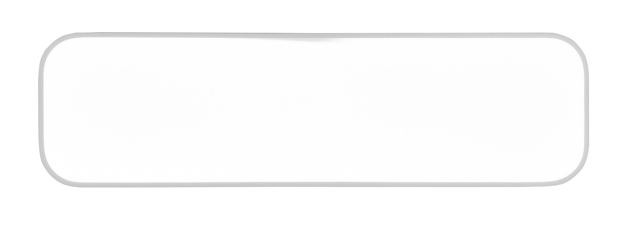 Plafoniera da Interno a led in Metallo Bianco Opaco