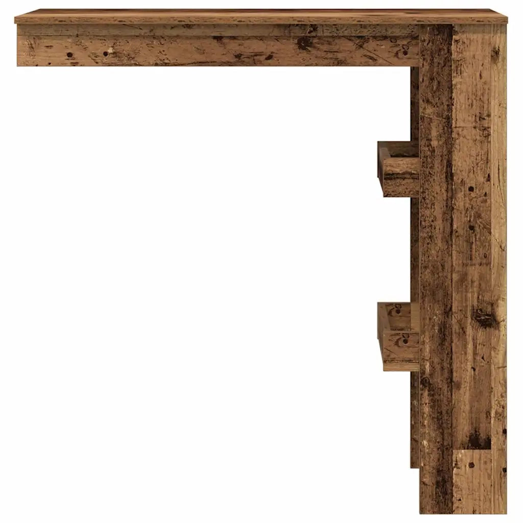 Bancone da Muro Legno Antico 102x45x103,5cm Legno Multistrato 856860