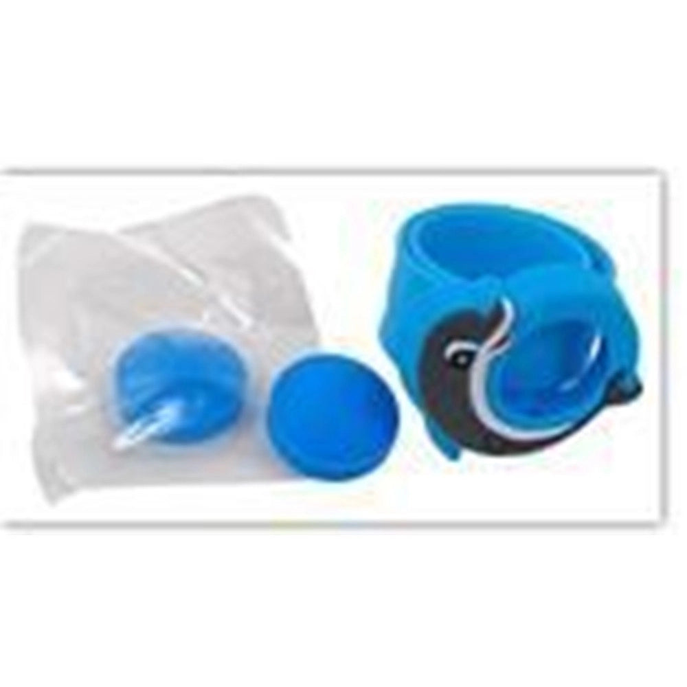 Trade Shop - Set 12pz Bracciale Con 2 Ricambi Profumati Citronella Bambini Repellente Insetti 639665a -