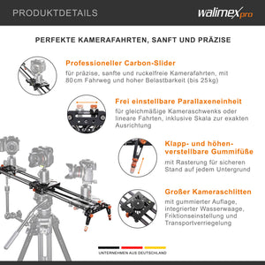 Carbon Follow Focus Parallasse Slider 8