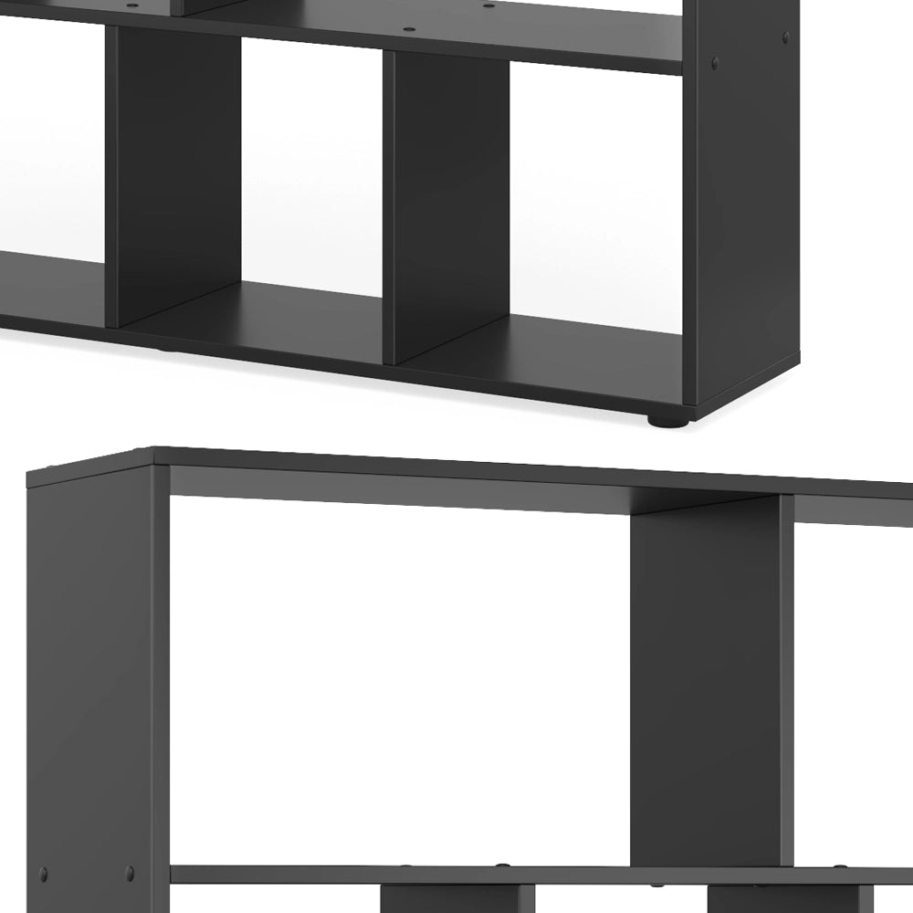 Vicco Scaffale Nero 131.6 x 143 cm