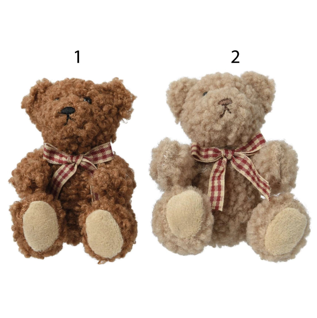 Pendaglio orso con fiocco 7 cm