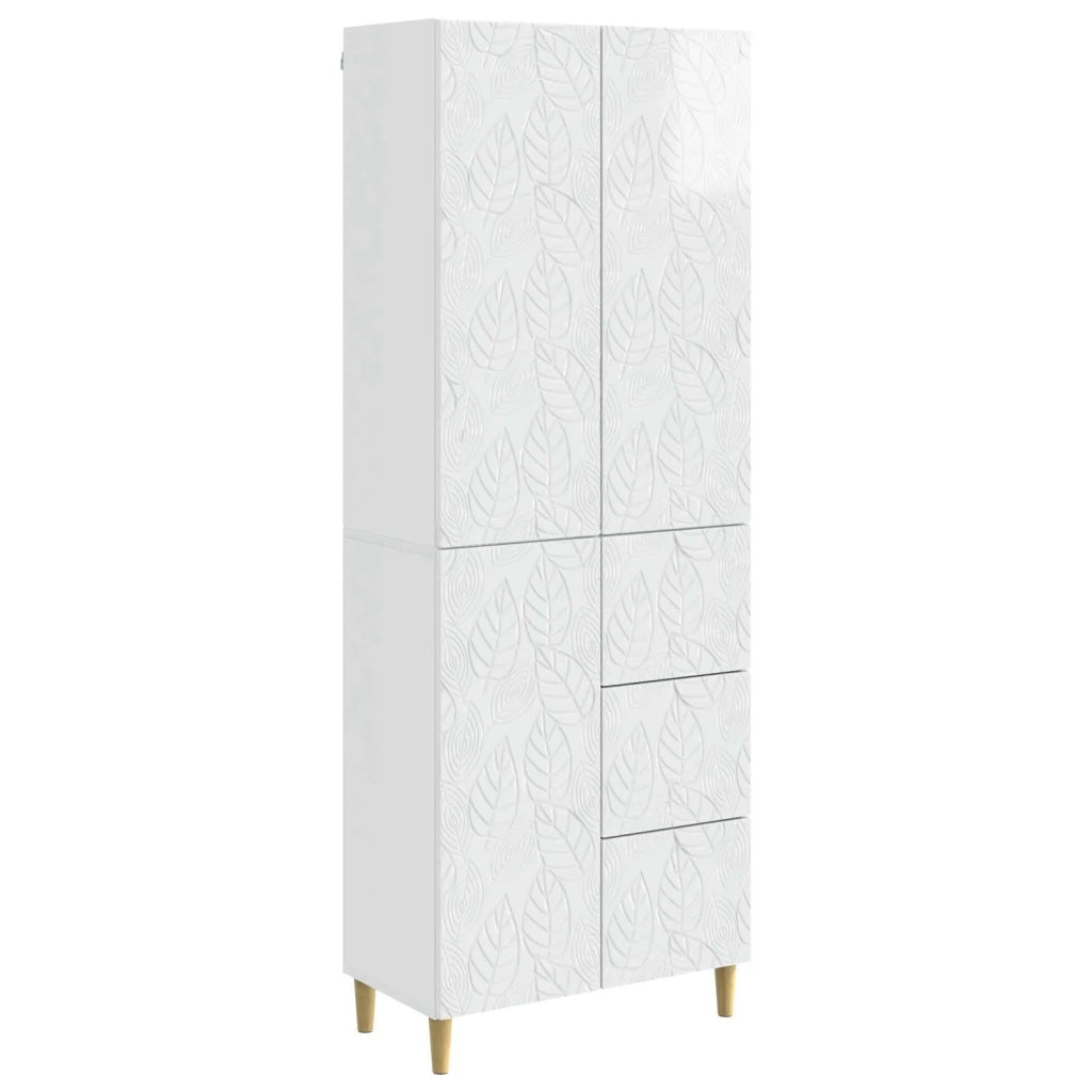 2 pcs Bianco Lucido
