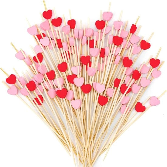 Cocktailsticchi in Bambù - Decorazione per Cocktail - Aperitivo - 200 Unità - 12 cm di Lunghezza
