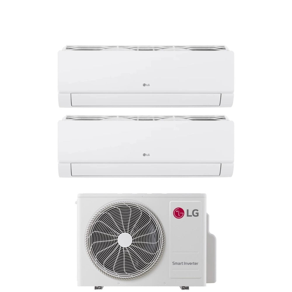 Condizionatore Dual Split LG DualCool Libero Smart 9+18 con MU3R19 R-32 Wi-Fi Integrato