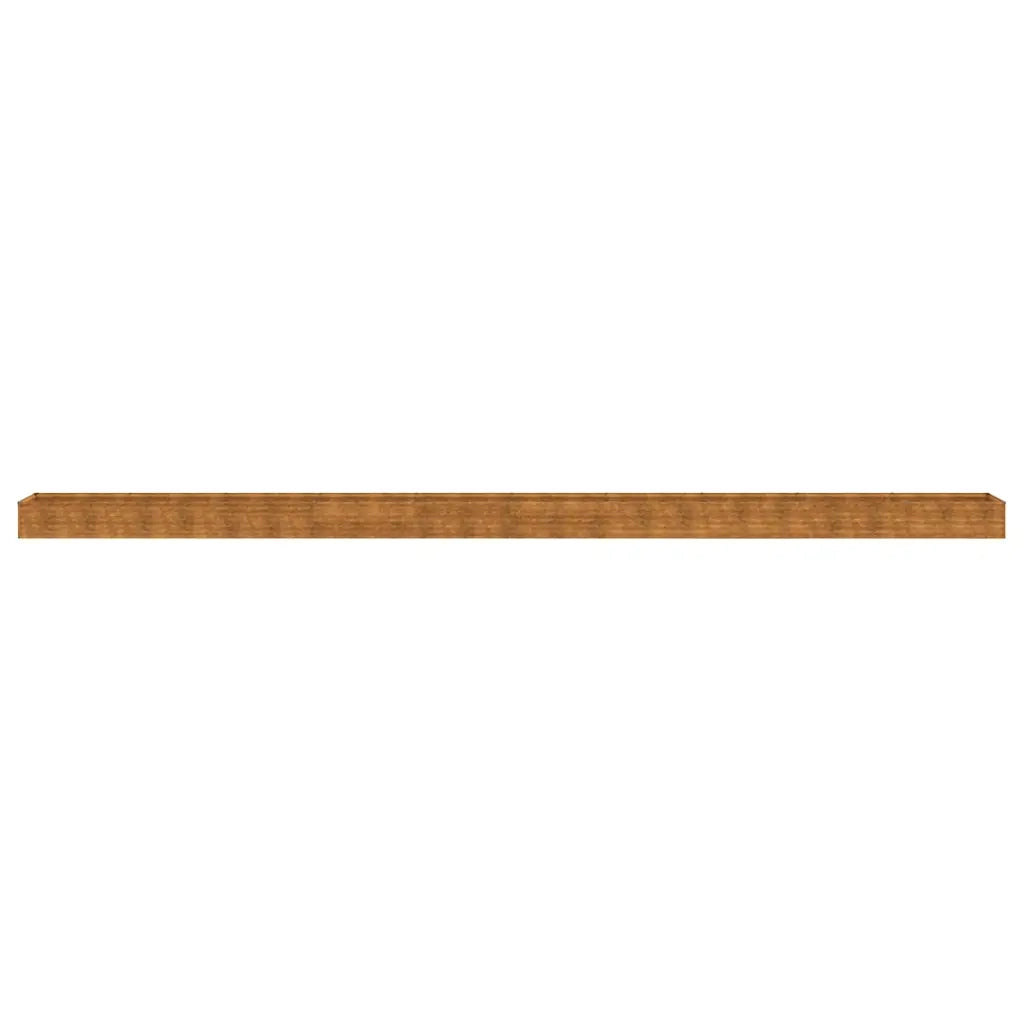 Fioriera Rialzata da Giardino 960x50x36 cm in Acciaio Corten 151982