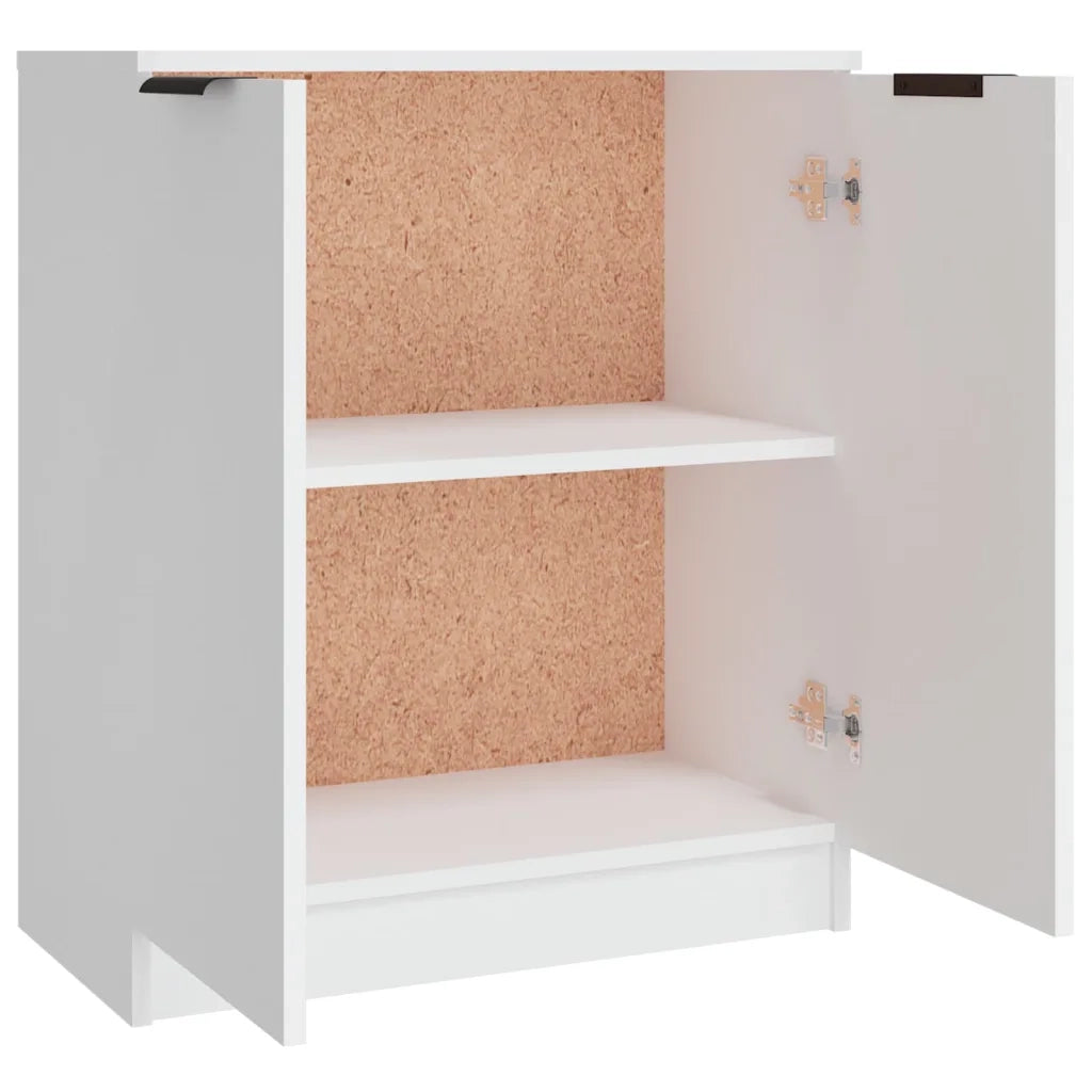 Credenze 3 pz | Madia | Buffet da pranzo | Armadio da pranzo Bianco in Legno Multistrato