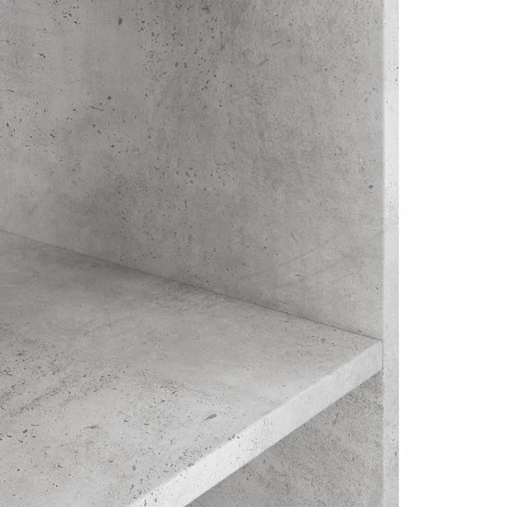 Supporto per acquario in cemento grigio 100x40x60 cm in legno ingegnerizzato 833587