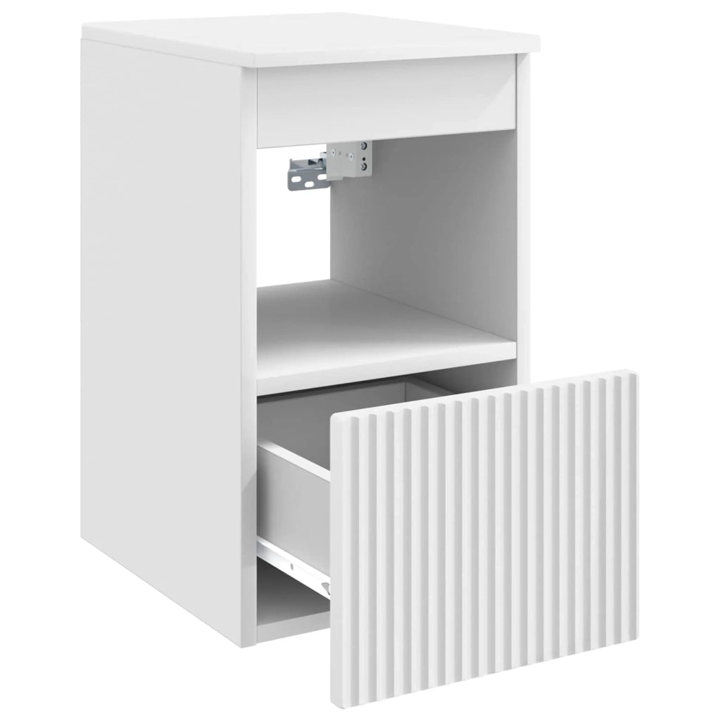 Mobile da Bagno Bianco 30 x 35 x 50 cm Legno ingegnerizzato 890482