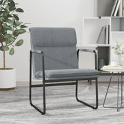 Sedia Lounge Grigio Chiaro 55x64x80 cm in Tessuto cod mxl 14489