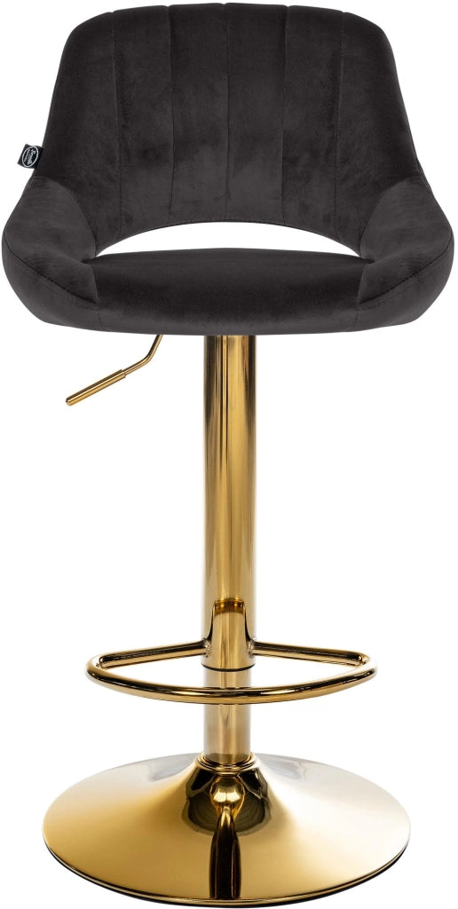 Set di 2 sgabelli da bar Milet velluto G 6