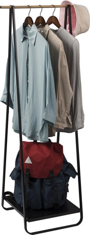 Cassettiere per abiti - Hanger per abiti - Supporto per capi - Hout / nero 45x54x141 cm