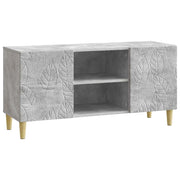 Mobile TV 102 x 34,5 x 50 cm Grigio Cemento