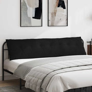 Cuscino per Schiena Nero 200 x 19 x 50 cm Tessuto 42014961