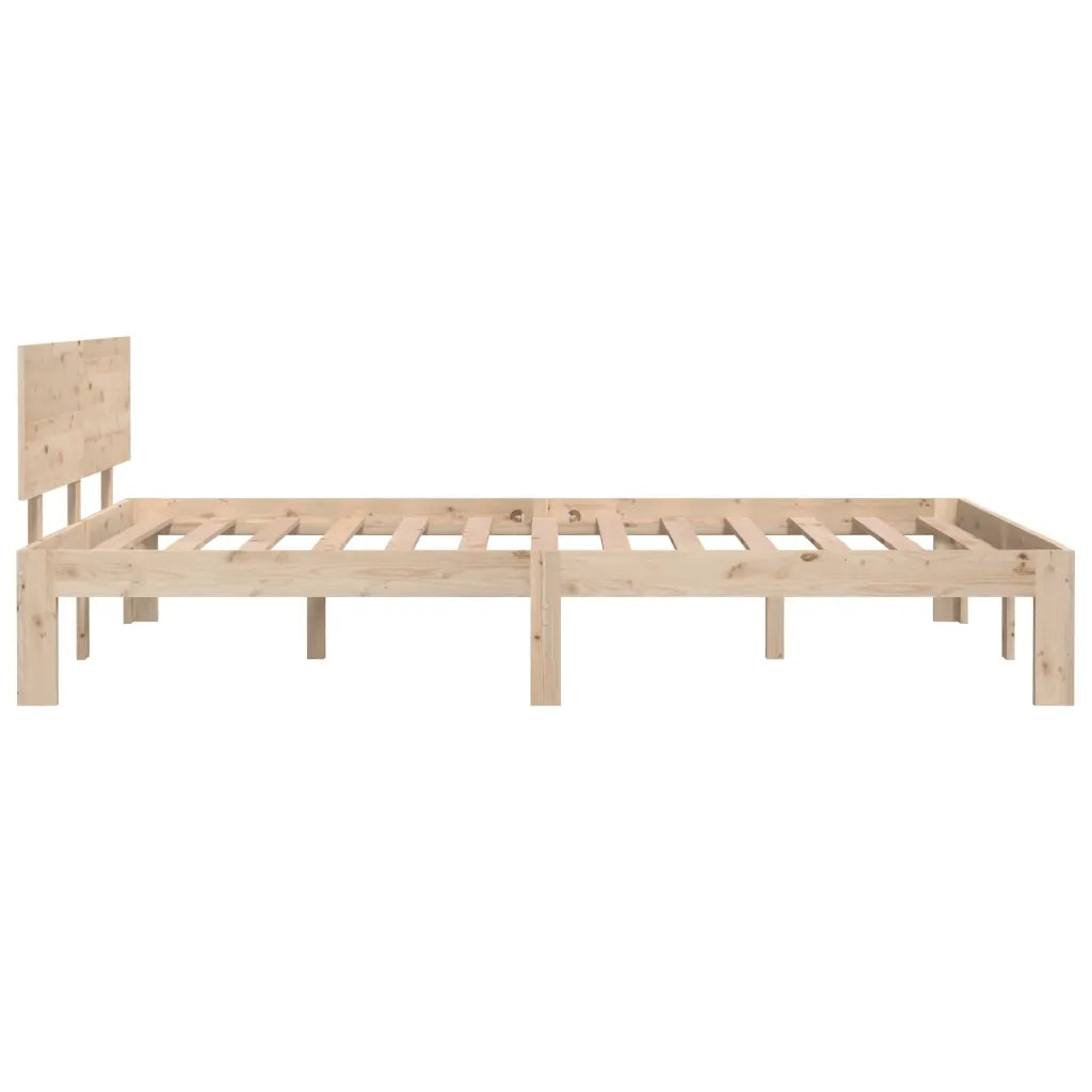 Giroletto-Struttura Letto in Legno Massello di Pino 120x200 cm 411427