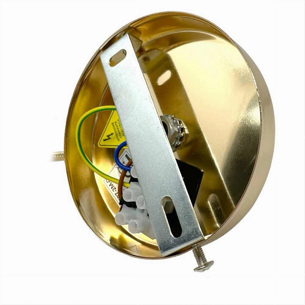 Trade Shop - Lampadario Portalampada A Sospensione Per Lampadine E27 Pendente 2 Metri E27-2m - Rose Gold