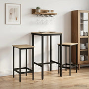 Sgabello da bar 2 pcs Rovere Sonoma 40 x 32 x 64 cm 8006130