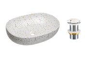 Set lavabo con tappo click-clack Lavabi da appoggio 60 x 1401 x 42 cm