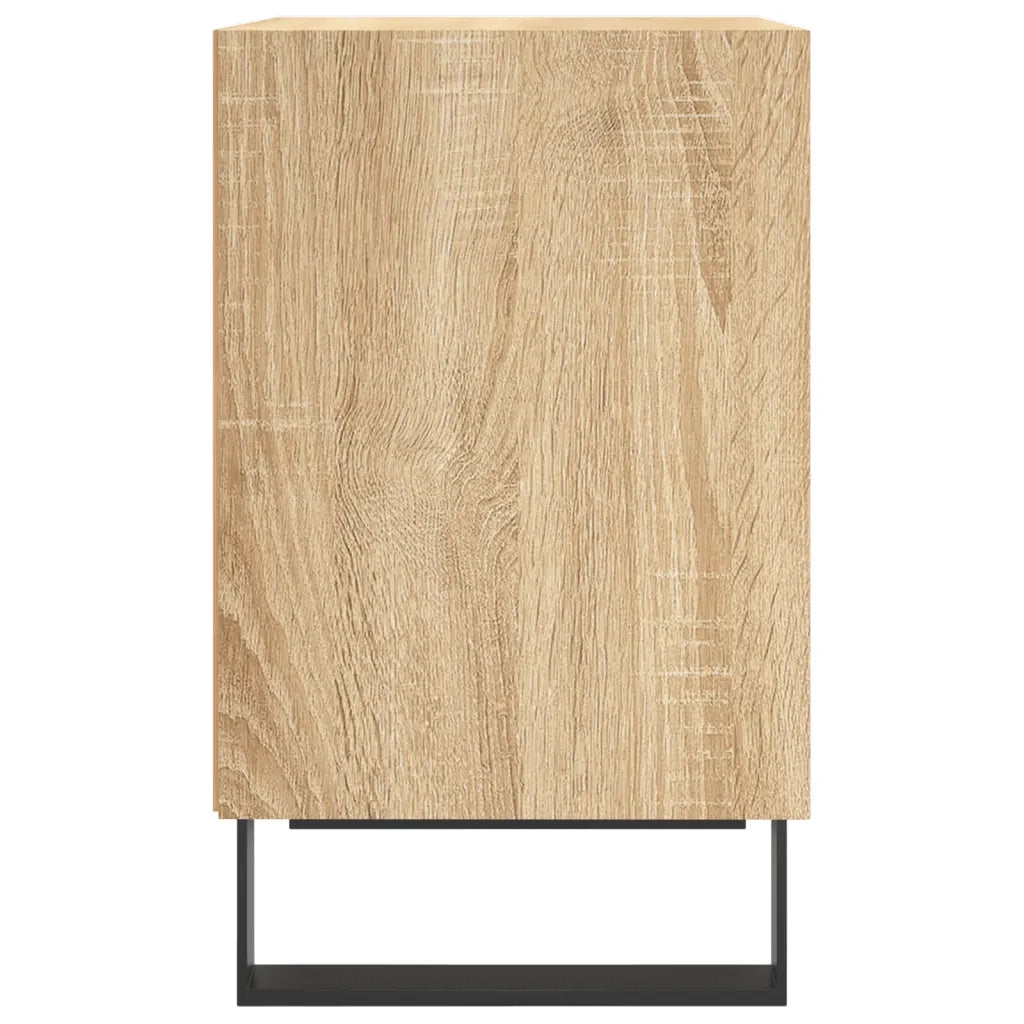 Set di 2 Comodini | Armadio da Notte | Mobiletto da notte Rovere Sonoma 40x30x50 cm in Legno Multistrato
