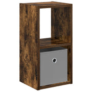 Comodino | Armadio da Notte | Mobiletto da notte Rovere fum¨¦ 25,5 x 22 x 49,5 cm Legno multistrato