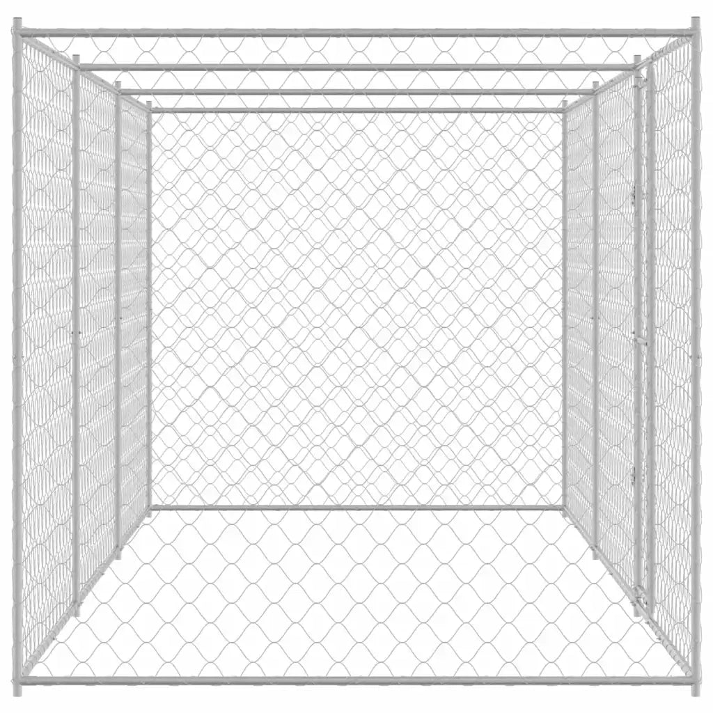 Gabbia per cani Argento 600 x 200 x 200 cm Acciaio zincato 3368310