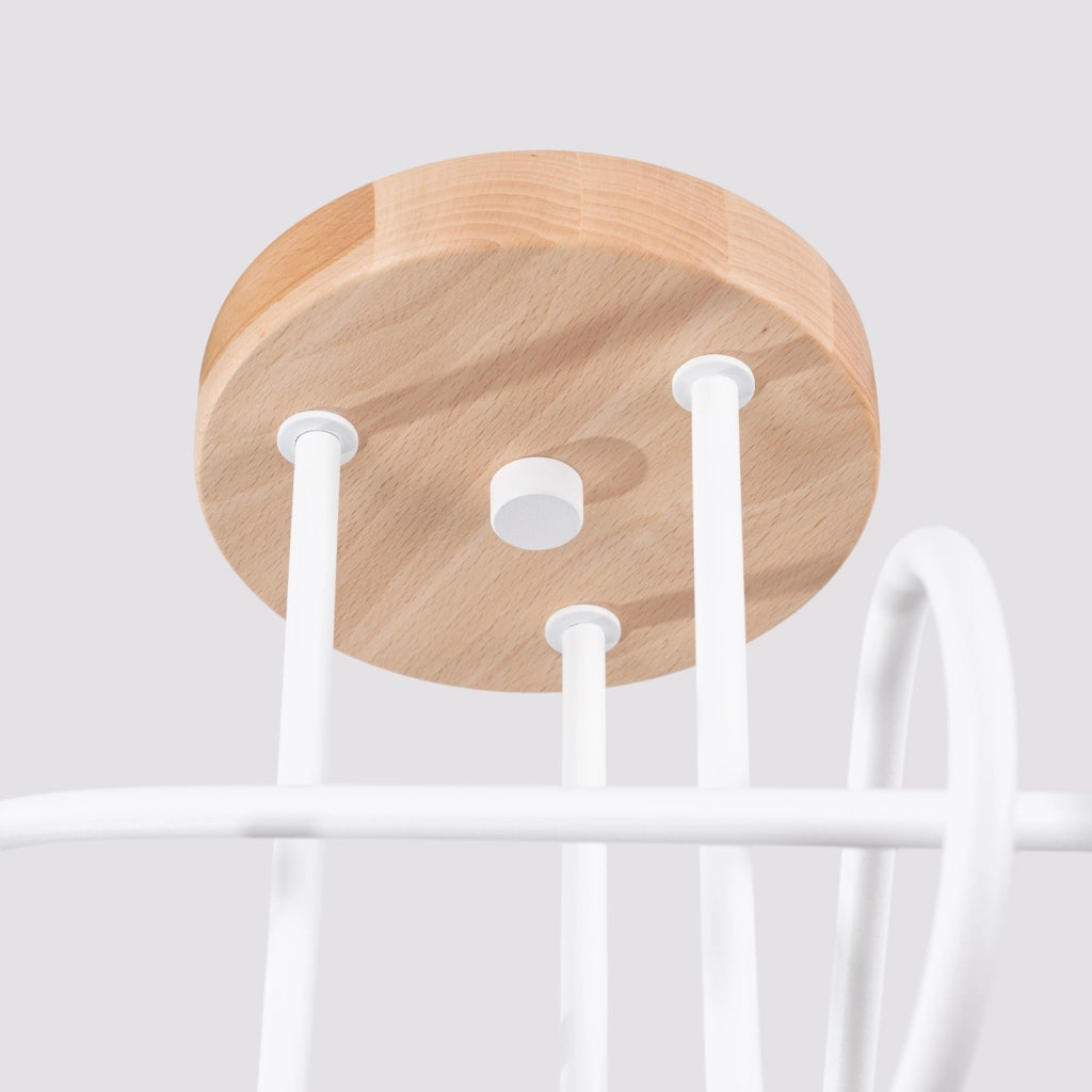 Lampadario EMBER 3 bianco