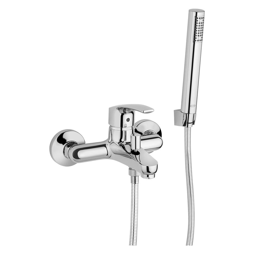 1pz monocomando esterno doccia 'lucente' cromato codice 2042180 cod:ferx.2042180nlm