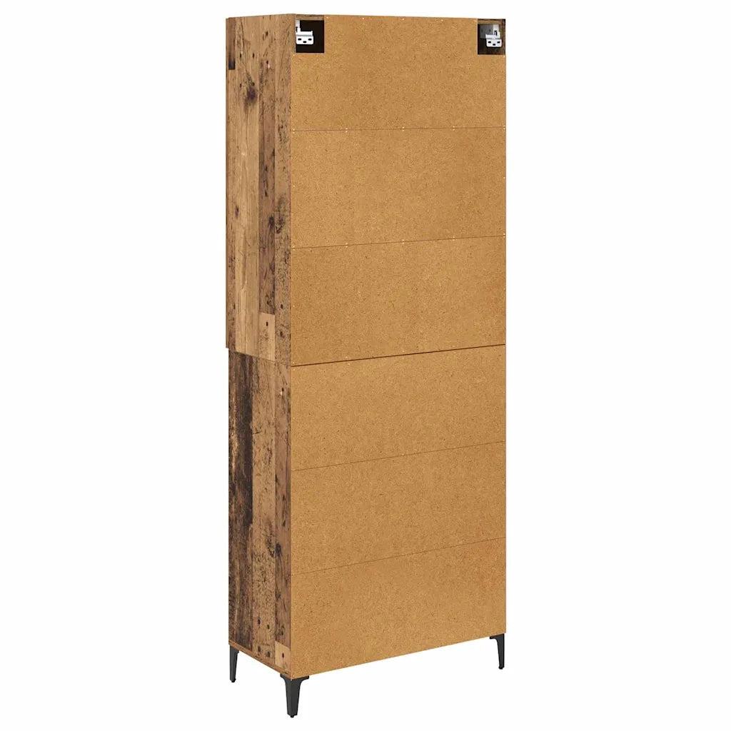 Credenza Legno vecchio 69,5 x 34 x 180 cm Legno multistrato