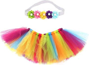 Tutu per bambini con fascia per capelli - abito da fotografia per neonati.