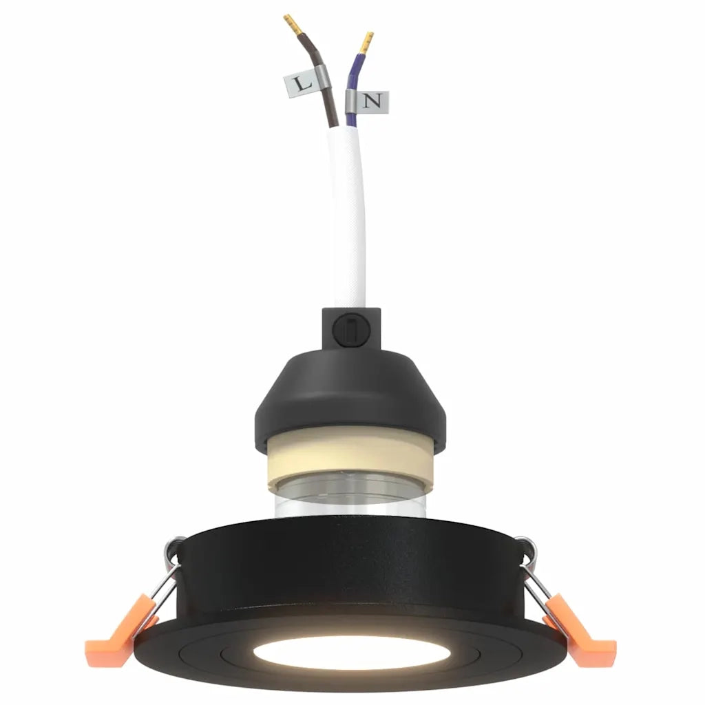 Spotlight 24 pz Nero 9 x 9 x 2 cm Alluminio CFW9735822