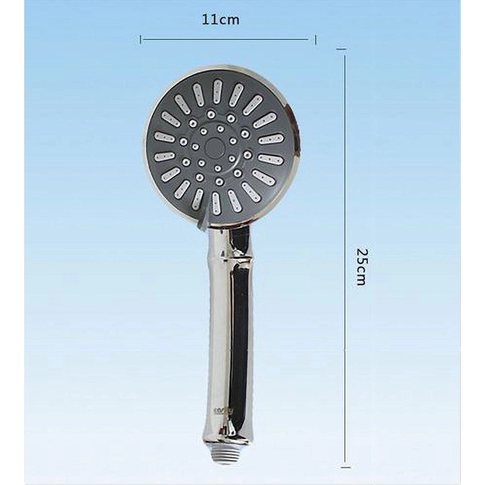 Trade Shop - Doccetta Multigetto Telefono Soffione Doccia Bagno Tubo 1,8mt Supporto Muro 52046 -