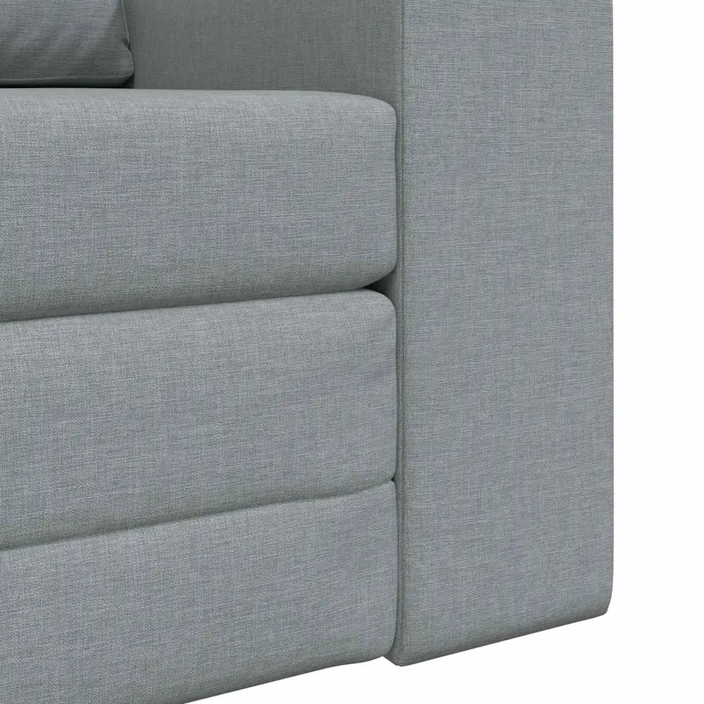 Divano letto | Sof¨¤ letto | Letto singolo Grigio chiaro 98 x 71 x 83 cm Tessuto