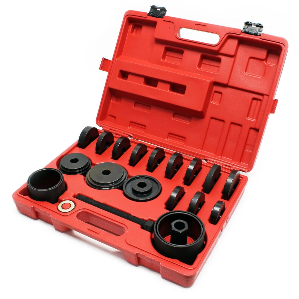 Kit di utensili per cuscinetti 24 pezzi. Estrattore per cuscinetti da 55–88 mm cuscinetto ruota anteriore 16_0002697