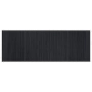 Tappeto del soggiorno | Tappeto Rettangolare Nero 70x200 cm in Bamb¨´