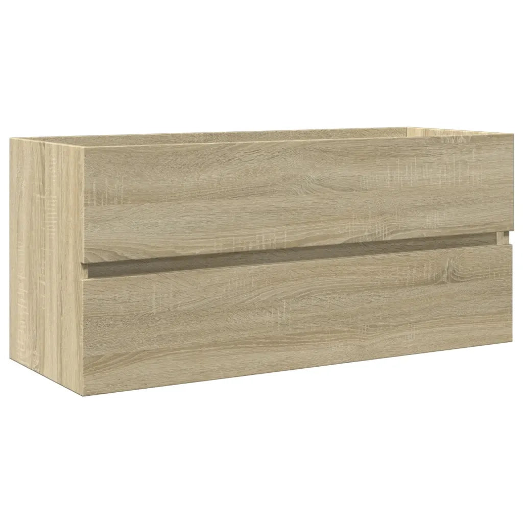 Mobile Lavabo Bagno Rovere Sonoma 100x38,5x45 cm in Truciolato