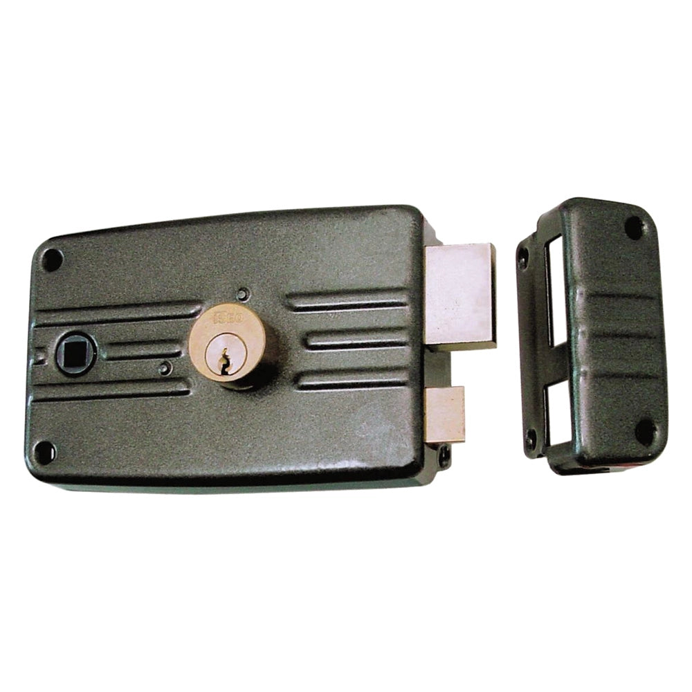 SERRATURA PORTONCINO DA APPLICARE ART. 481 3 mandate - E 60 Dx- 2 pezzi  - ISEO
