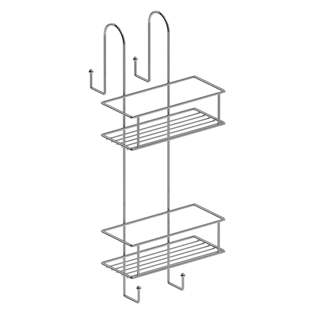 CESTELLO APPENDIBILE PER DOCCIA 'SPIDER' cm. 21 x 22,5 x h.54,5  - METAFORM