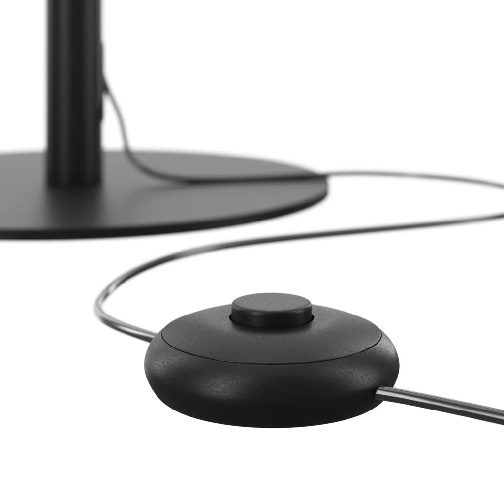 Maytoni Lampada da terra moderna Ray 1 luce LED integrato nero metallo