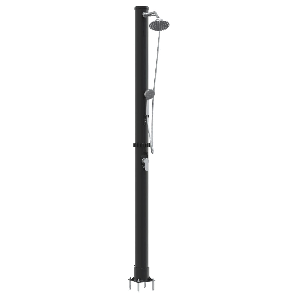 Doccia Solare Esterna con Soffione Portatile 217 cm 20 L