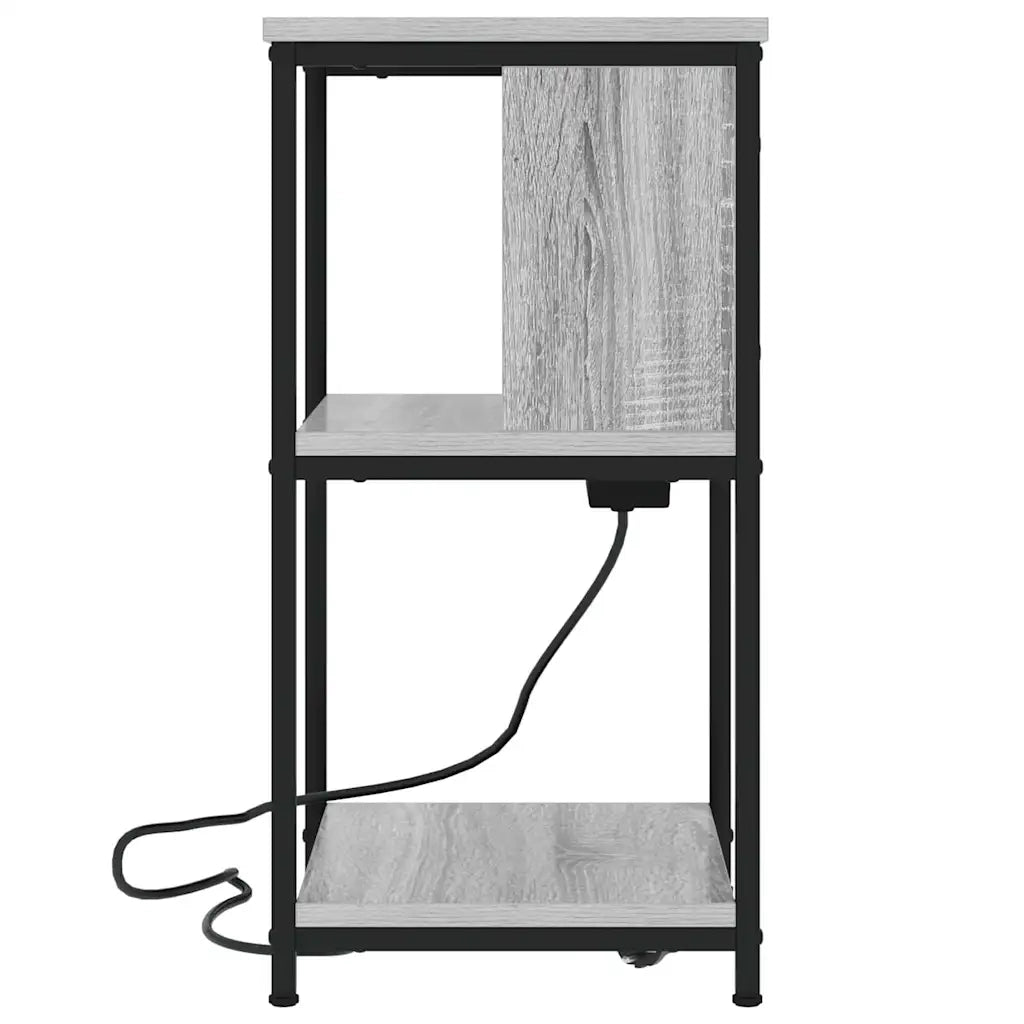 Armadio da Notte Grigio Sonoma 38 x 31 x 61 cm 859456