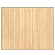 Tappeto del soggiorno | Tappeto Rettangolare Natura Chiaro 80x100 cm in Bamb¨´