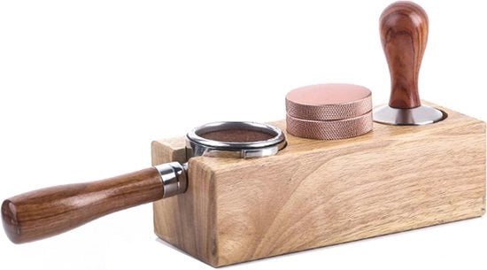 Stazione per Etichettatura Espresso con Funzionalità Multifunzionale per Fili | Accessorio per Caffè in Legno