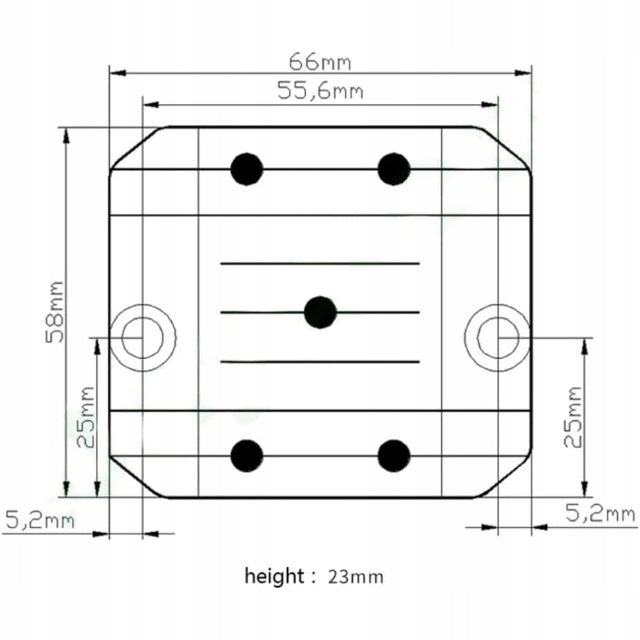 Convertitore DC/DC Step Down 36V 48V a 12V 5A – Alta Efficienza 95% | IP68, 60W, -20°C a 60°C