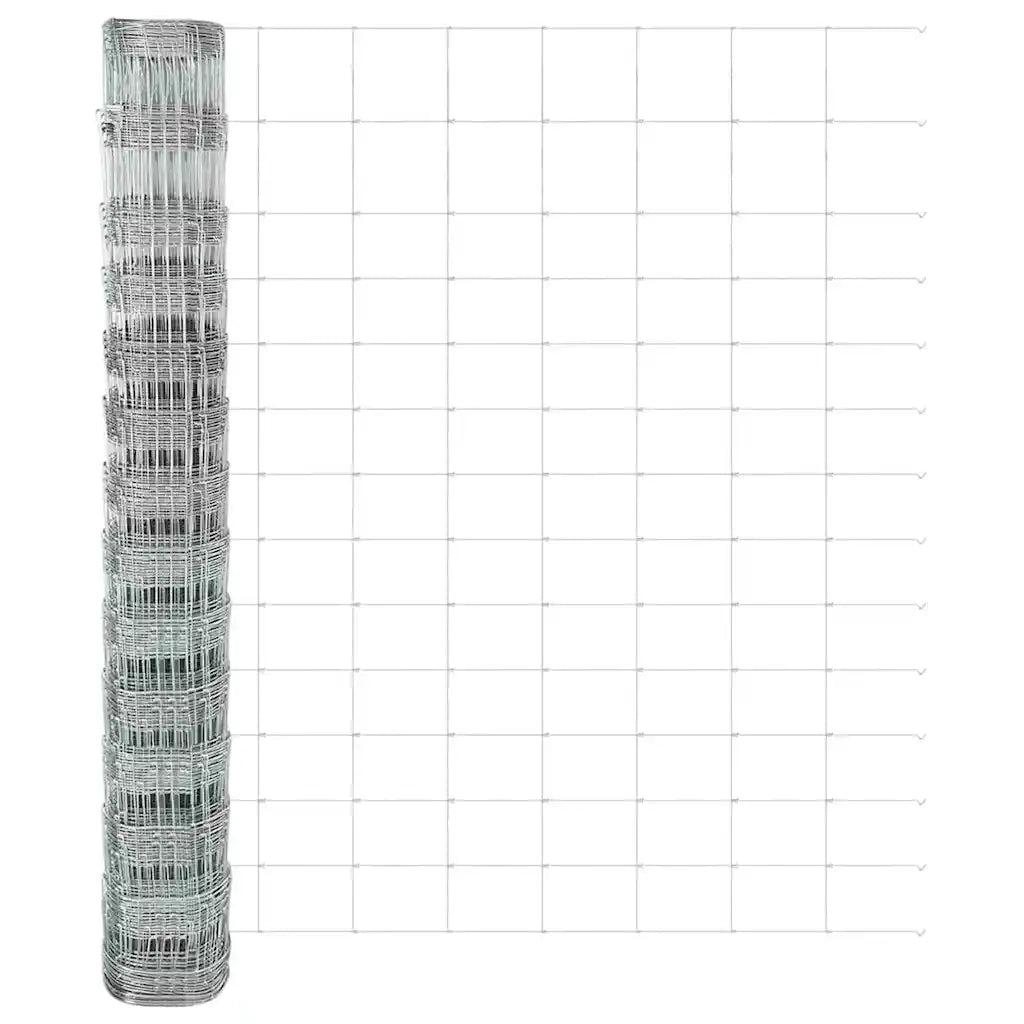 Palo della recinzione Zincato 50 x 1,4 m Acciaio