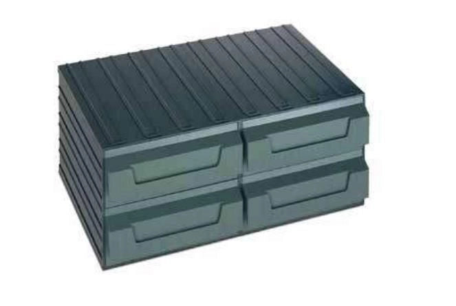 Terry Store-Age 1000031 organizzatore per cassetto di scrivania Verde